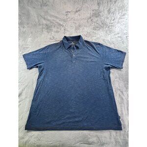 Tommy Bahama shirt Men's Large blue polo comfortable, stylish casual wear.